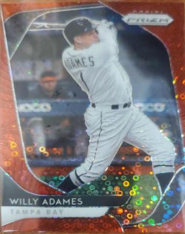 Willy Adames [Red Donut Circles Prizm] #5