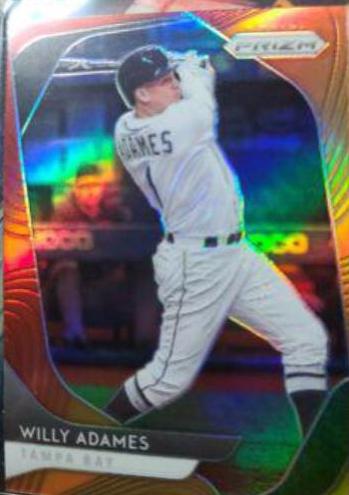 Willy Adames [Red Orange Prizm] #5