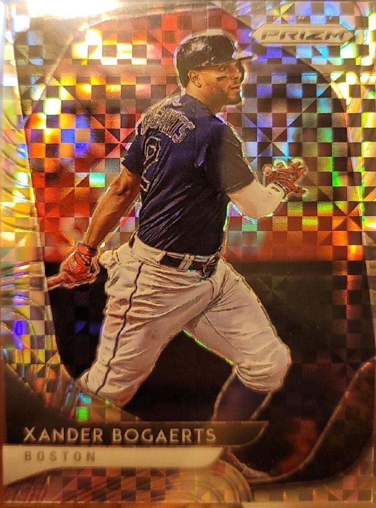 Xander Bogaerts [Power Plaid Prizm] #143