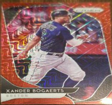 Xander Bogaerts [Red Mojo Prizm] #143