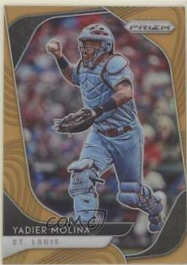 Yadier Molina [Neon Orange Prizm] #152