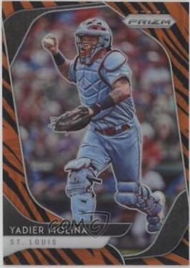 Yadier Molina [Tiger Stripe Prizm] #152