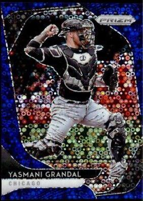 Yasmani Grandal [Blue Donut Circles Prizm] #12