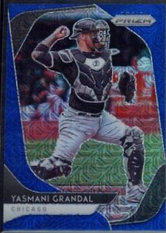 Yasmani Grandal [Blue Mojo Prizm] #12