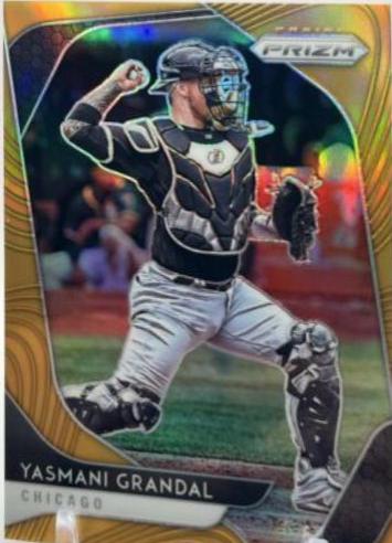 Yasmani Grandal [Gold Prizm] #12