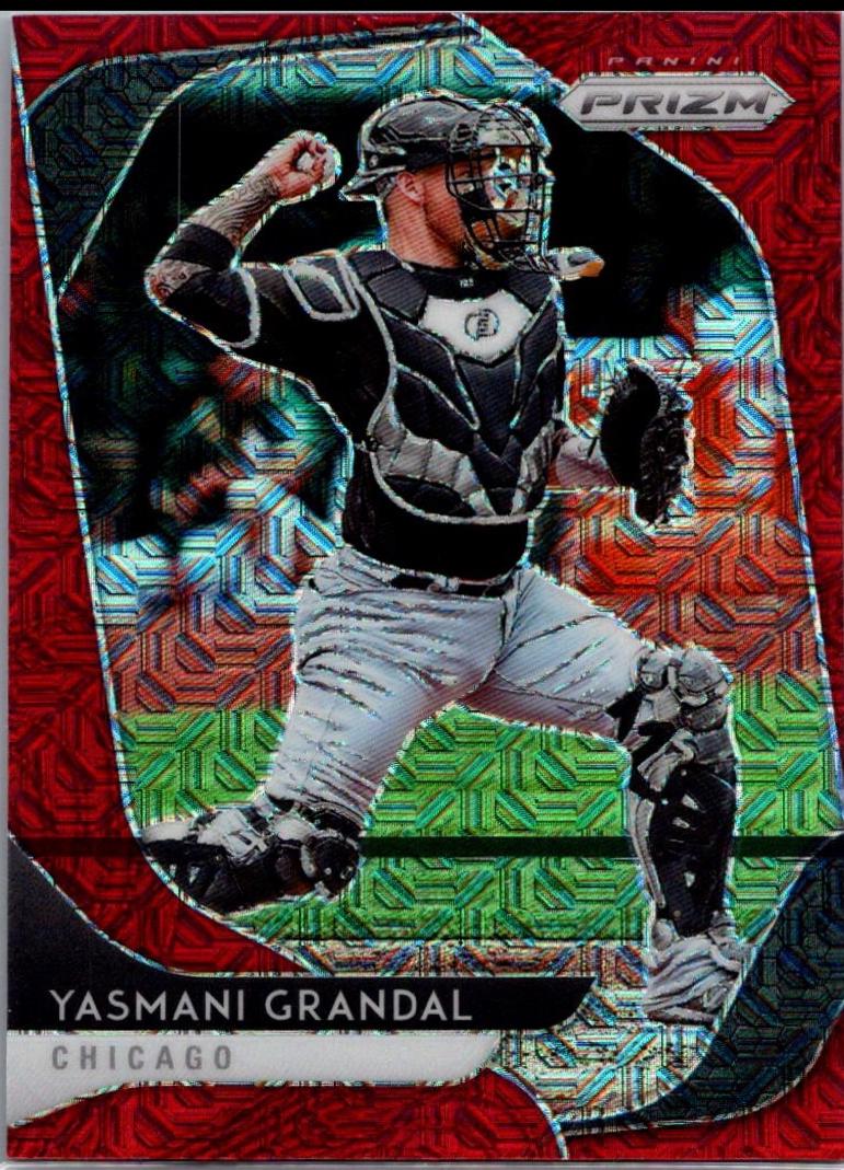 Yasmani Grandal [Red Mojo Prizm] #12