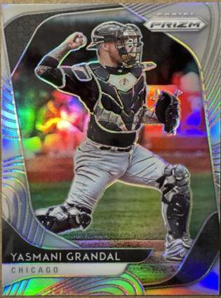 Yasmani Grandal [Silver Prizm] #12