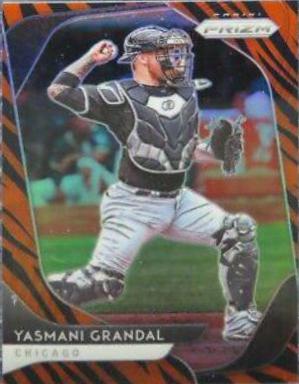Yasmani Grandal [Tiger Stripe Prizm] #12