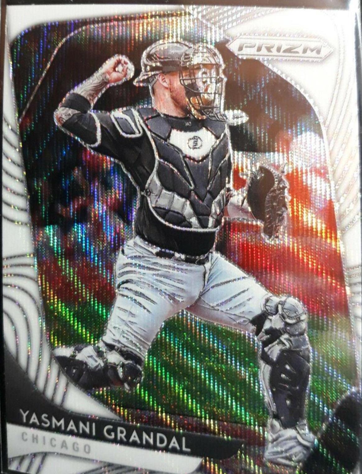 Yasmani Grandal [White Wave Prizm] #12