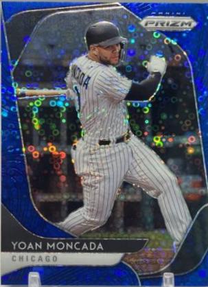 Yoan Moncada [Blue Donut Circles Prizm] #208
