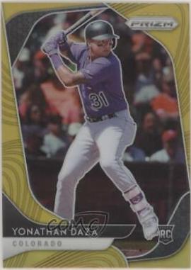 Yonathan Daza [Gold Prizm] #13