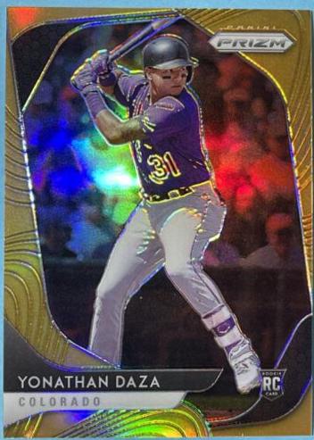 Yonathan Daza [Neon Orange Prizm] #13