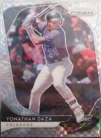 Yonathan Daza [Power Plaid Prizm] #13