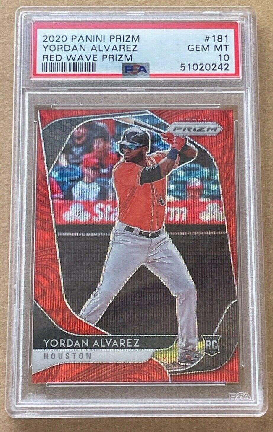Yordan Alvarez [Red Wave Prizm] #181