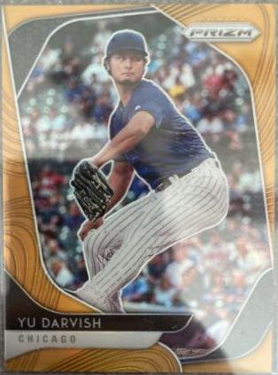 Yu Darvish [Neon Orange Prizm] #132