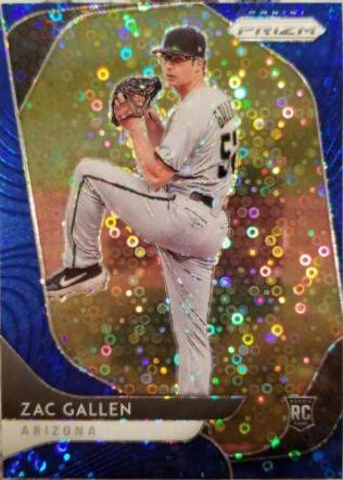 Zac Gallen [Blue Donut Circles Prizm] #40