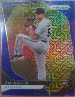 Zac Gallen [Blue Mojo Prizm] #40