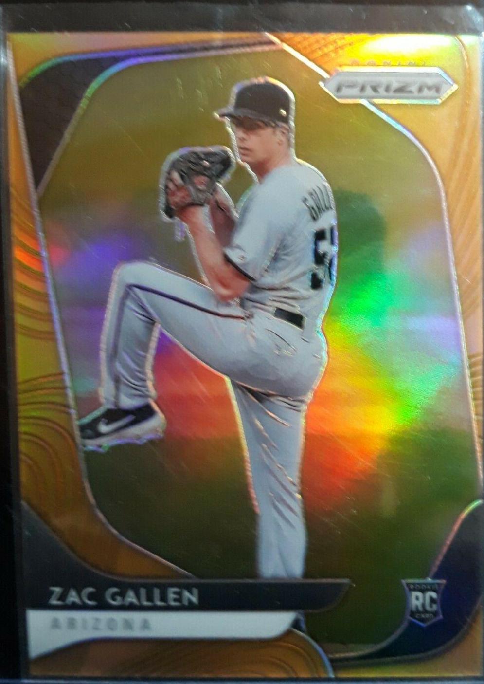 Zac Gallen [Gold Prizm] #40