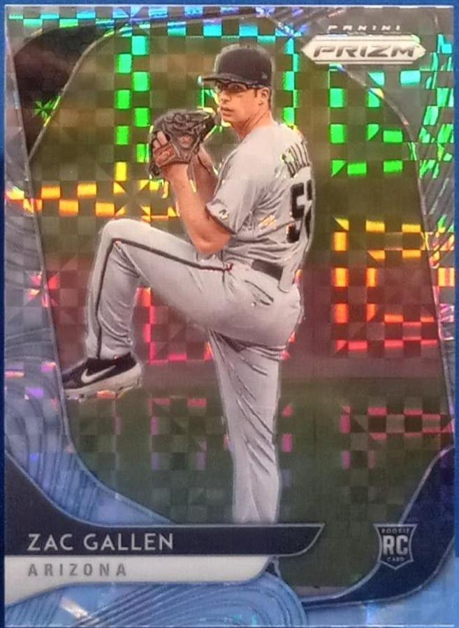 Zac Gallen [Power Plaid Prizm] #40