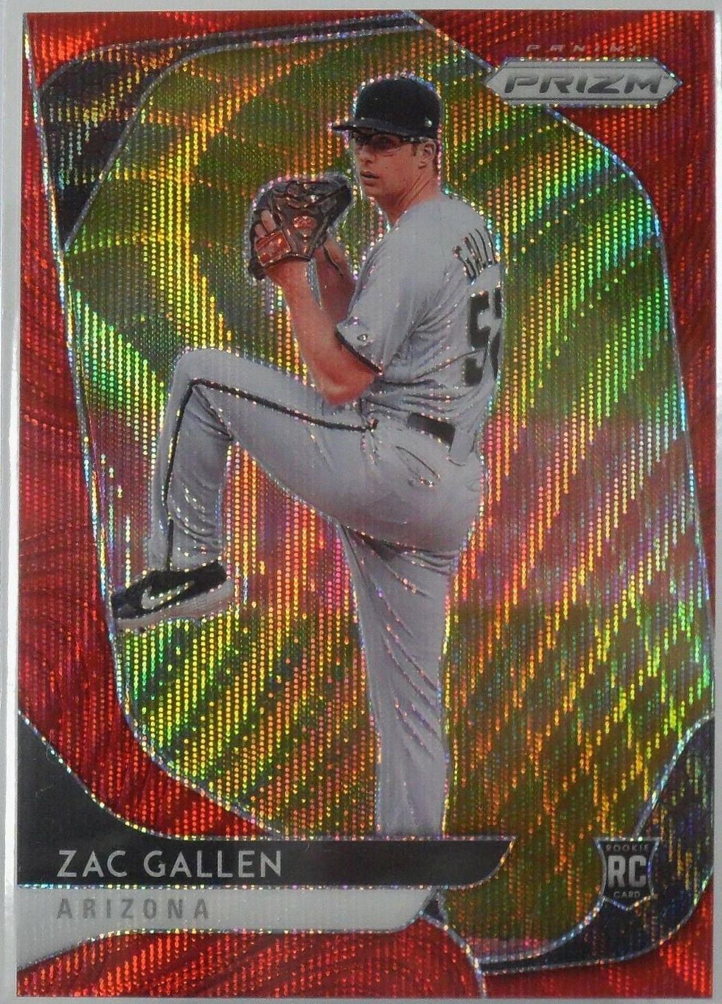 Zac Gallen [Red Wave Prizm] #40