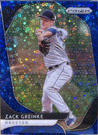 Zack Greinke [Blue Donut Circles Prizm] #239