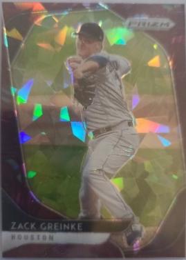 Zack Greinke [Burgundy Cracked Ice Prizm] #239