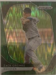 Zack Greinke [Forest Green Prizm] #239