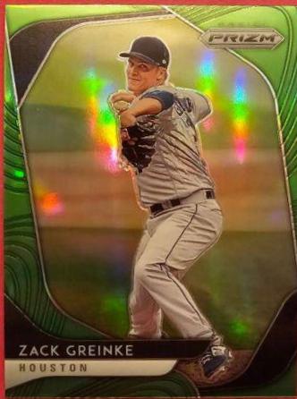Zack Greinke [Lime Green Prizm] #239