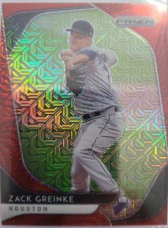 Zack Greinke [Red Mojo Prizm] #239