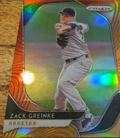 Zack Greinke [Red Orange Prizm] #239