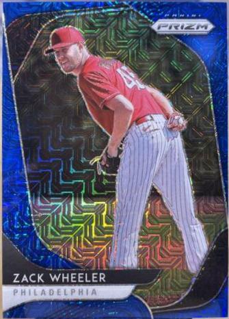 Zack Wheeler [Blue Mojo Prizm] #248