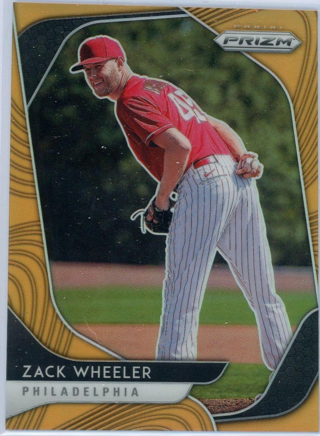 Zack Wheeler [Neon Orange Prizm] #248