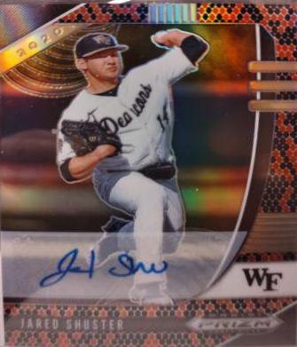 Jared Shuster [Autograph Snake Skin Prizm] #PDP25