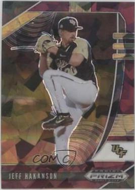 Jeff Hakanson [Burgundy Cracked Ice Prizm] #PDP155