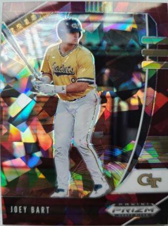 Joey Bart [Burgundy Cracked Ice Prizm] #PDP80