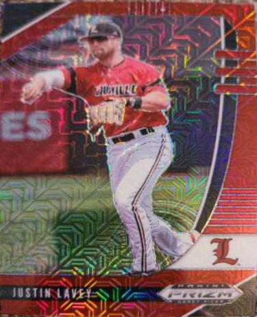 Justin Lavey [Red Mojo Prizm] #PDP103