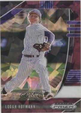 Logan Hofmann [Burgundy Cracked Ice Prizm] #PDP138