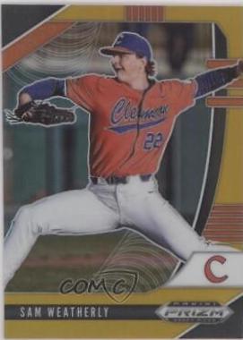 Sam Weatherly [Autograph Gold Prizm] #PDP81