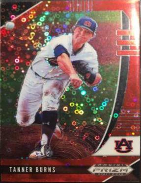 Tanner Burns [Autograph Red Donut Circles] #PDP36