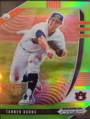 Tanner Burns [Lime Green Prizm] #PDP36