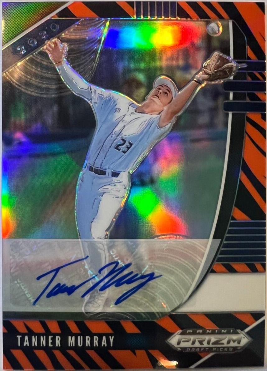 Tanner Murray [Autograph Tiger Stripes Prizm] #PDP125