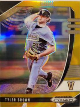 Tyler Brown [Autograph Gold Prizm] #PDP101