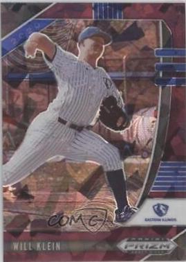 Will Klein [Burgundy Cracked Ice Prizm] #PDP135