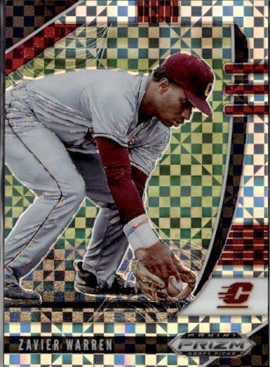Zavier Warren [Power Plaid Prizm] #PDP92