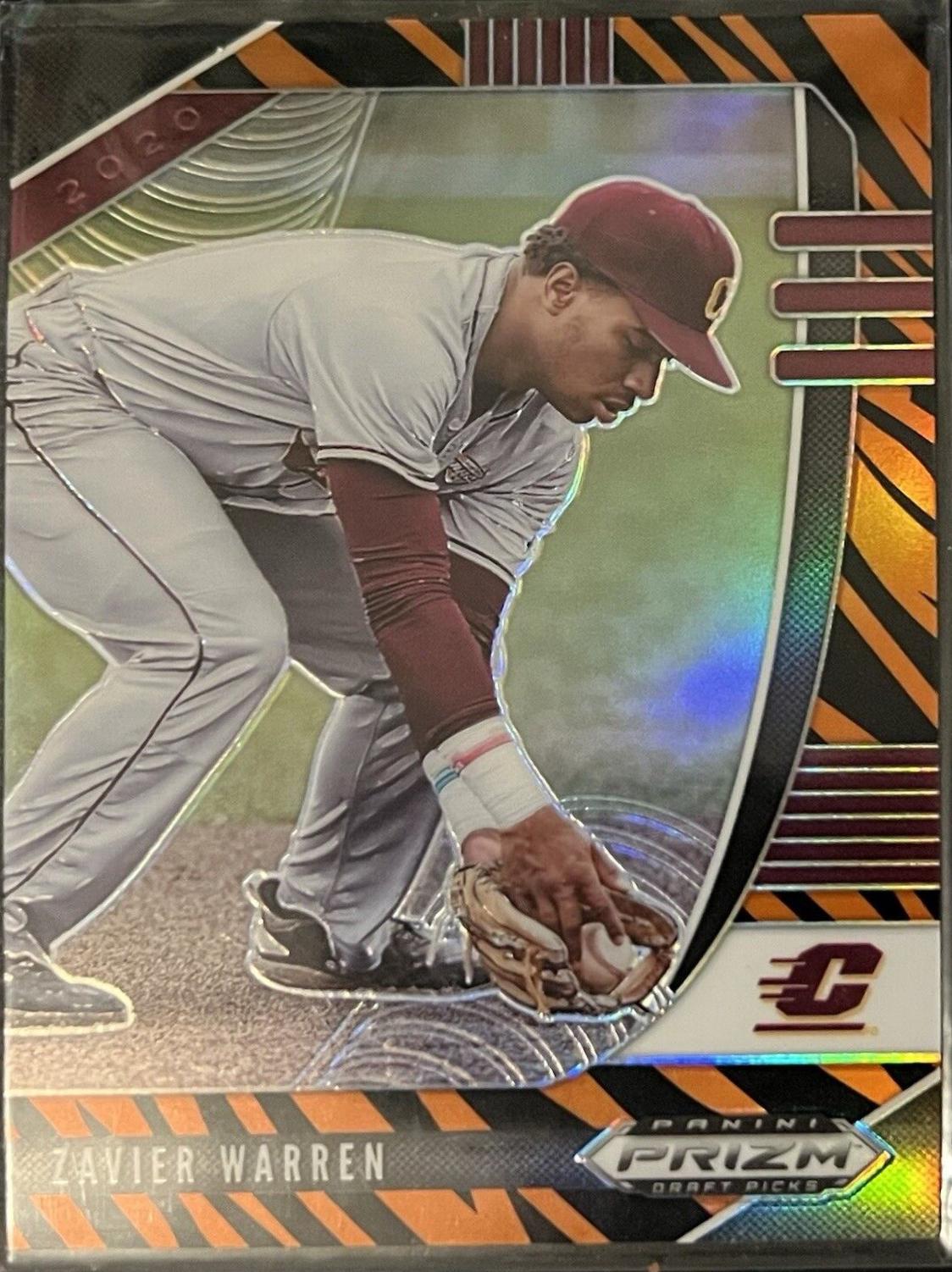 Zavier Warren [Tiger Stripes Prizm] #PDP92