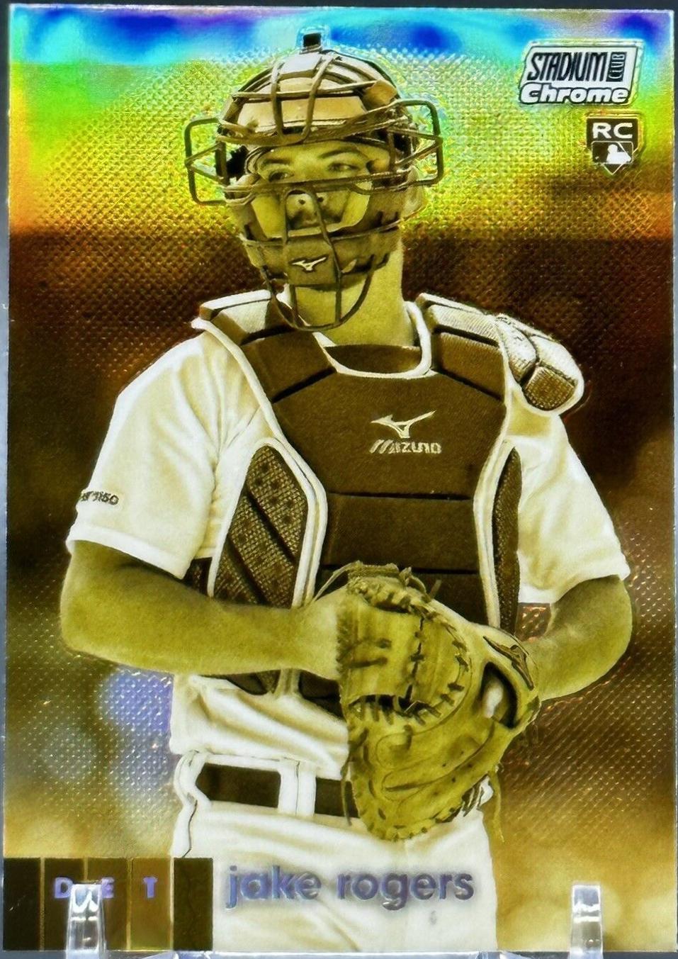 Jake Rogers [Chrome Gold Minted Refractor] #295
