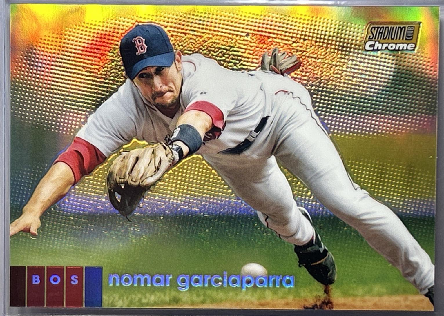 Nomar Garciaparra [Gold Rainbow Foil] #99