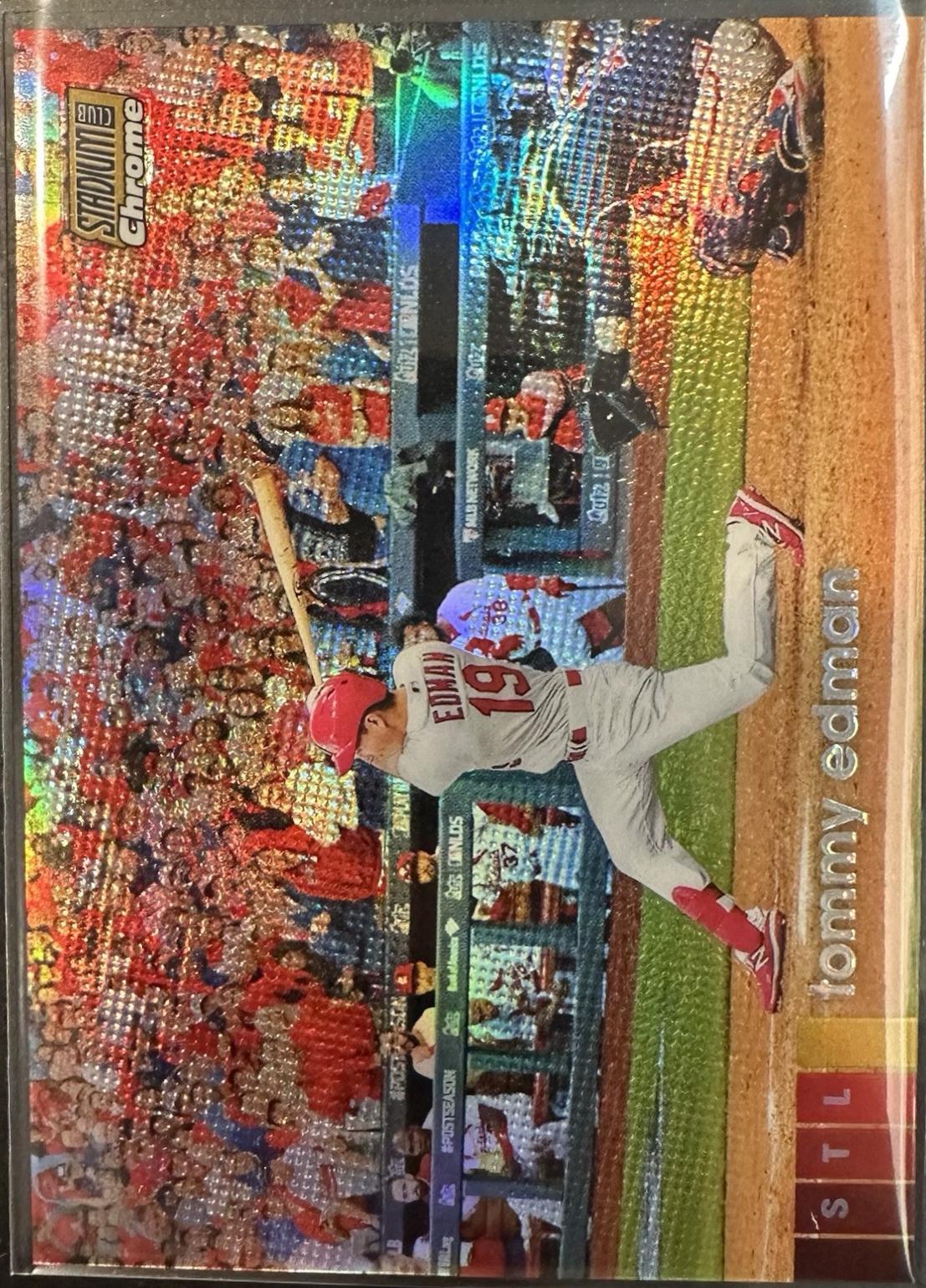 Tommy Edman [Gold Rainbow Foil] #44