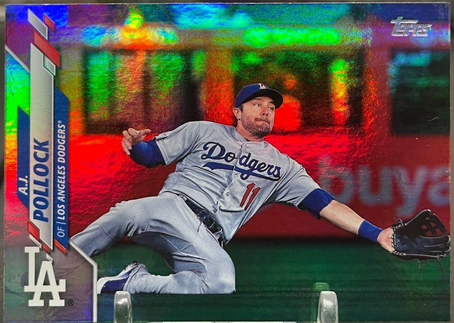 A.J. Pollock [Rainbow Foil] #641