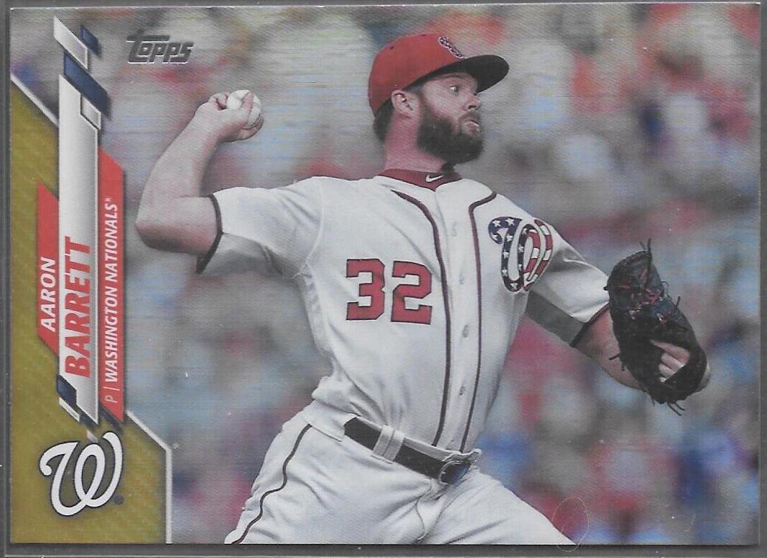 Aaron Barrett [Gold Foil] #670